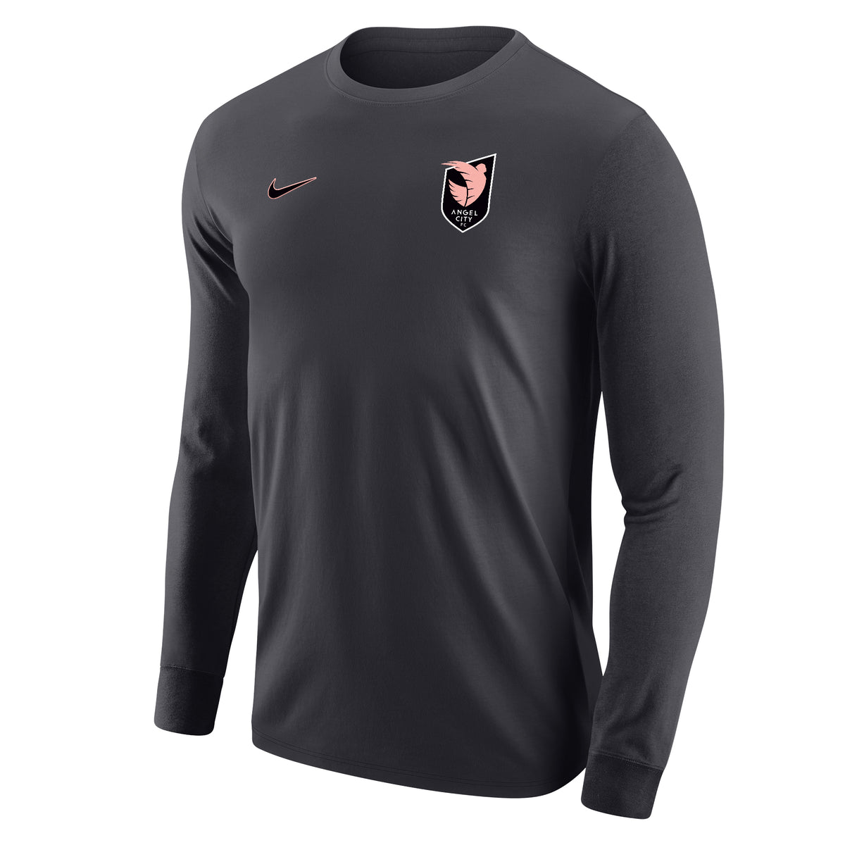 Nike Angel City FC Core Men&#39;s Long Sleeve Tee - P029446-ANFC-NIKE by Nike | Available at Niky&#39;s Sports