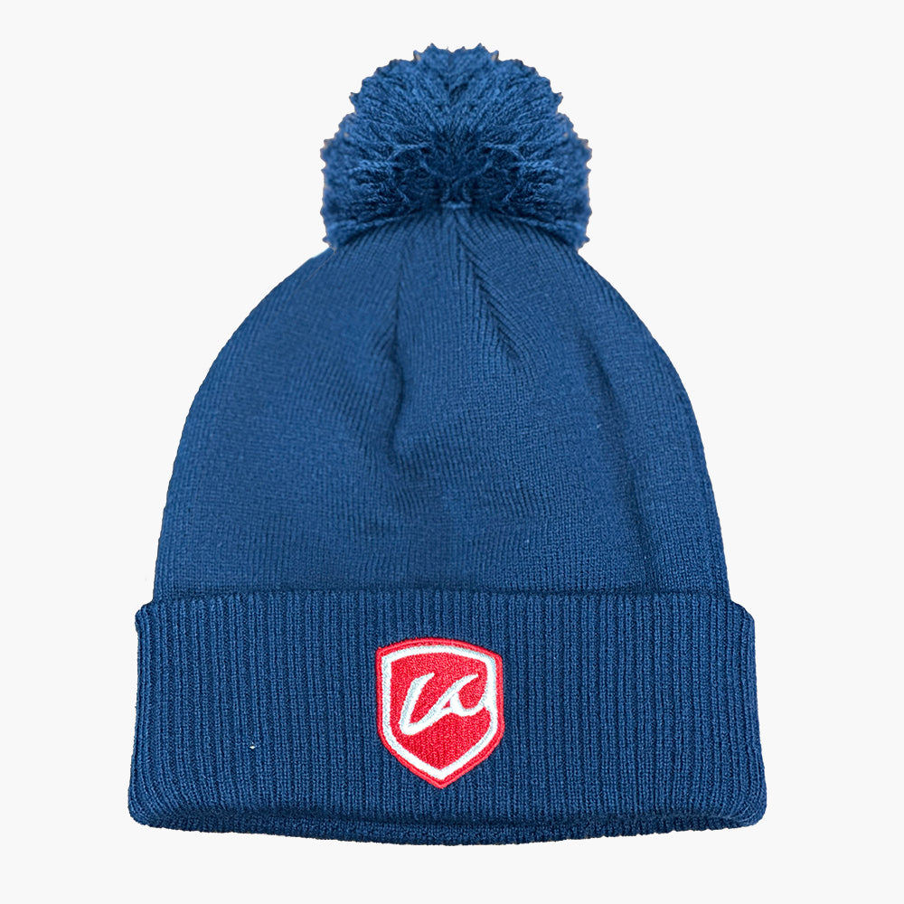 adidas LA Breakers Cuffed Pom Beanie Navy