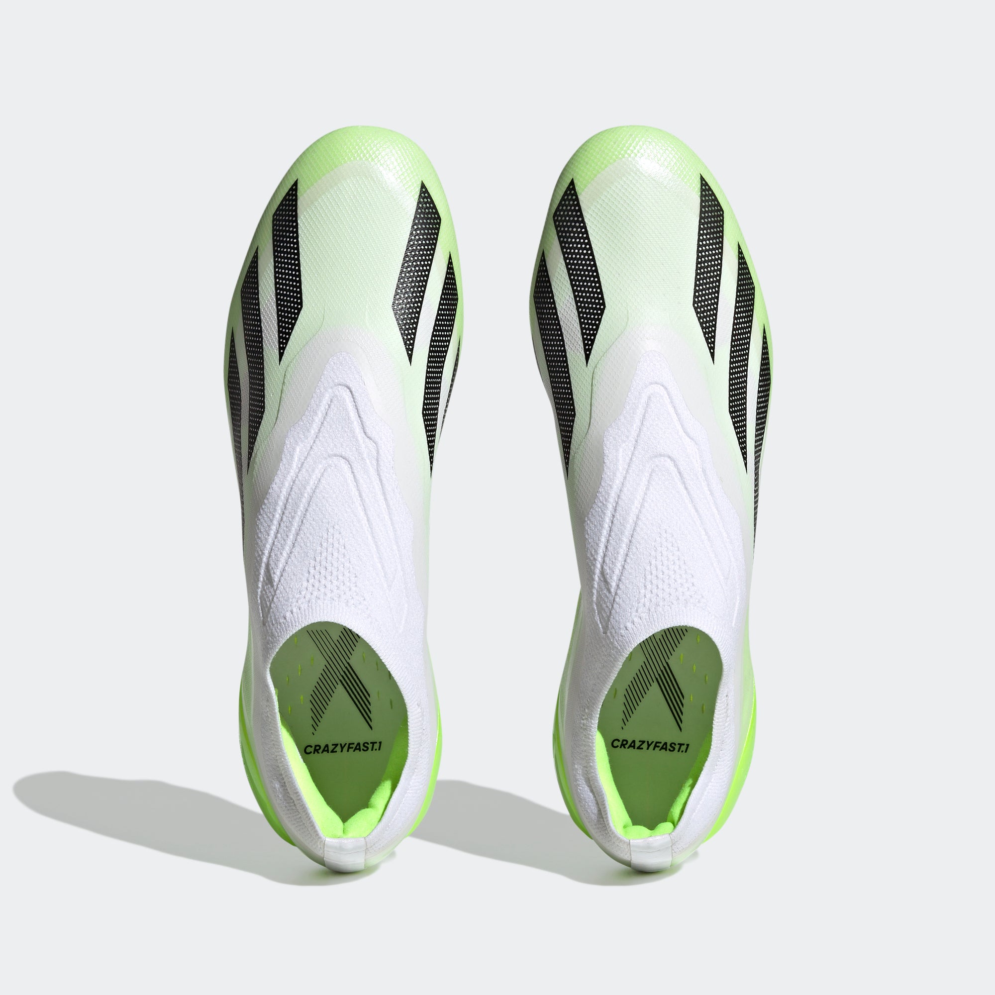 adidas X CRAZYFAST.1 LaceLess FirmGround Soccer Cleats