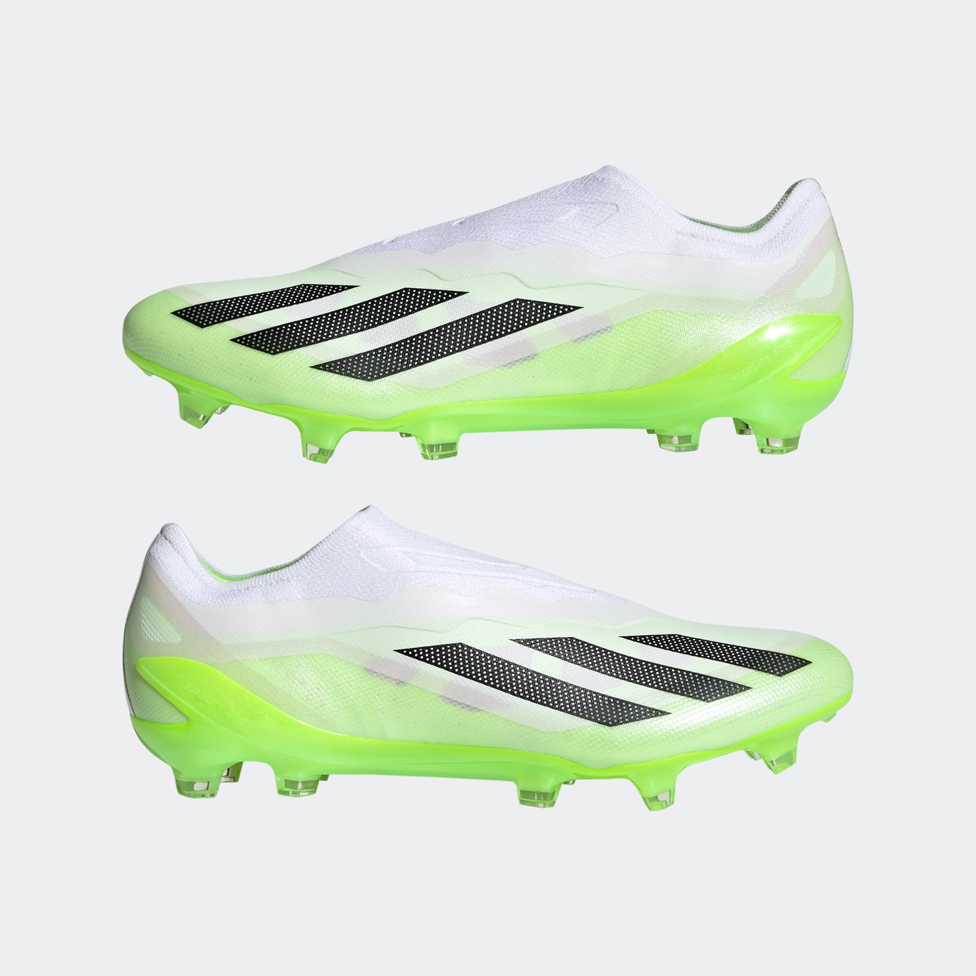 adidas X CRAZYFAST.1 LaceLess FirmGround Soccer Cleats