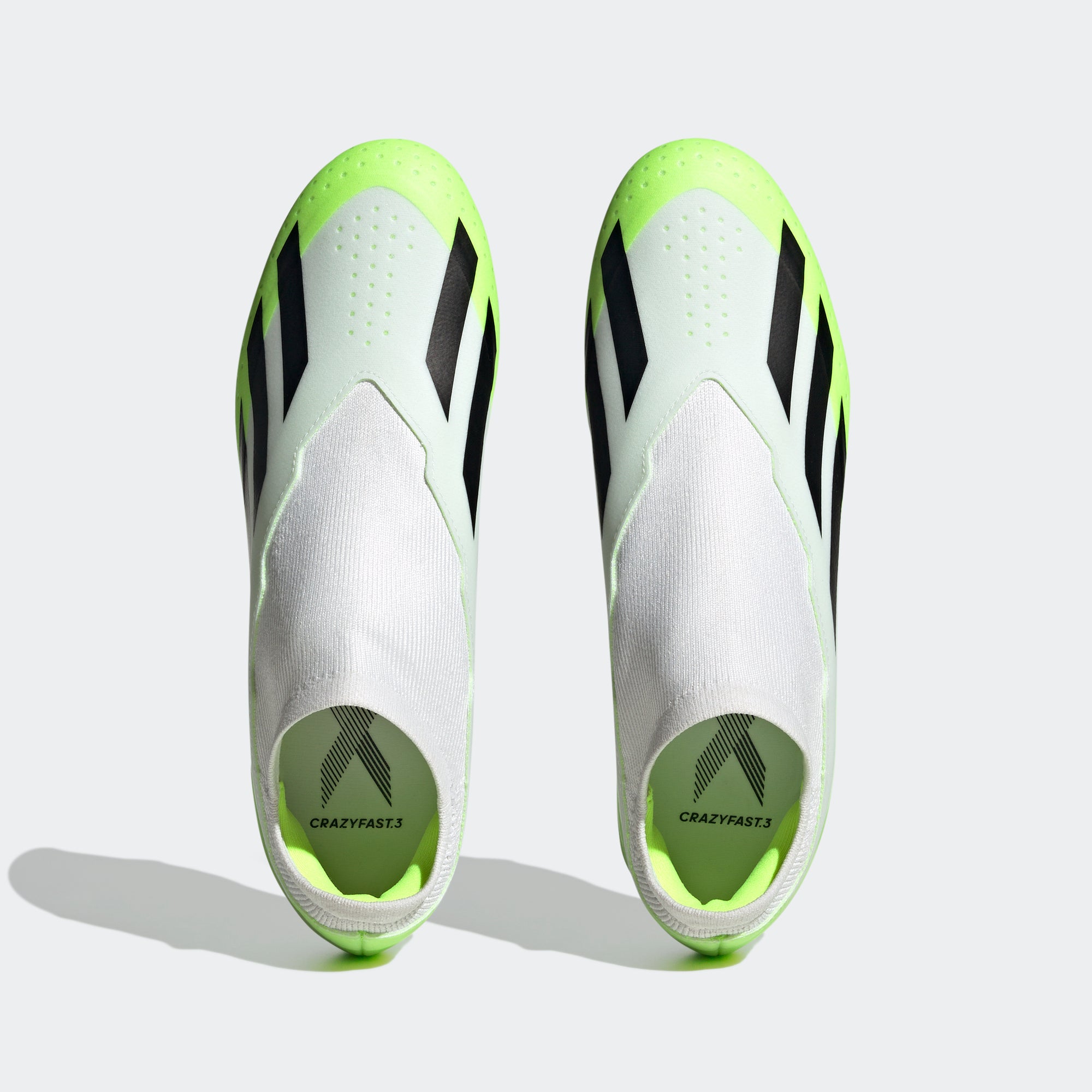 adidas X CRAZYFAST.3 LaceLess FirmGround Soccer Cleats