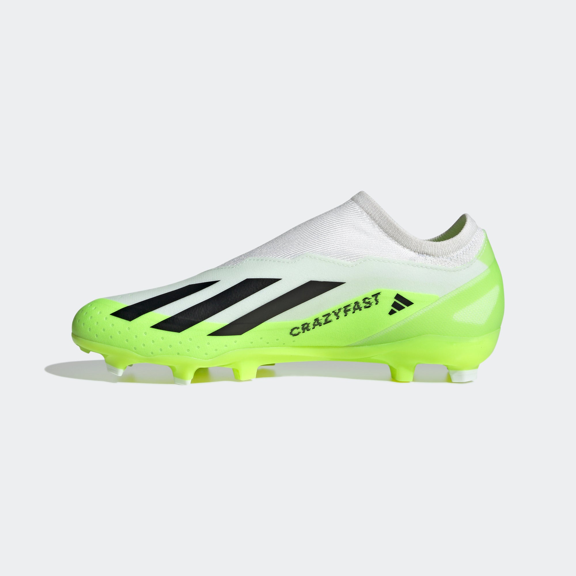 adidas X CRAZYFAST.3 LaceLess FirmGround Soccer Cleats