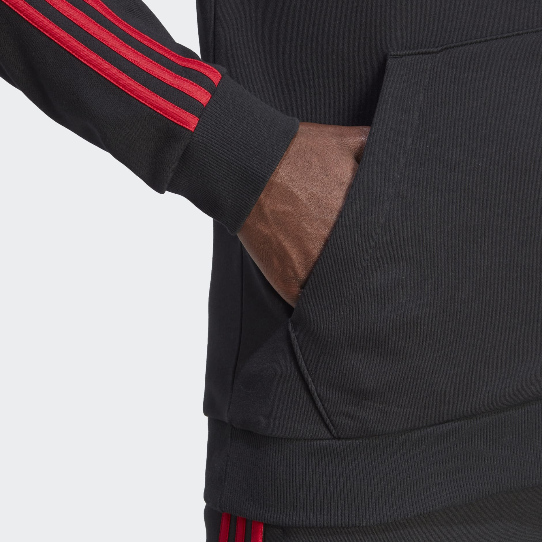 ADIDAS MANCHESTER UNITED DNA FULL-ZIP HOODIE