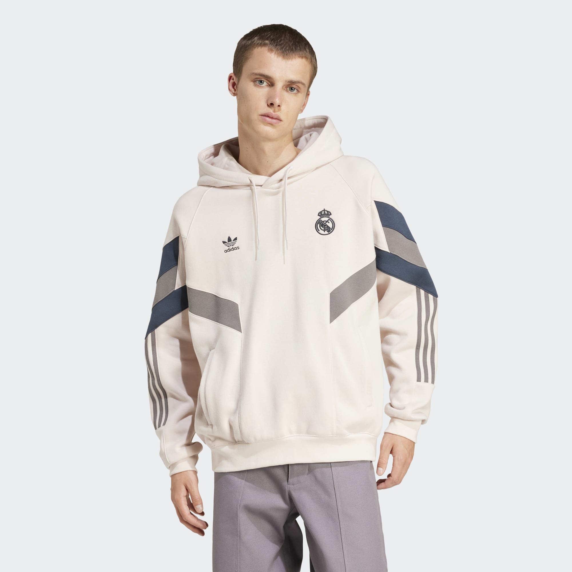 Adidas Real Madrid Men’s Original Retro Hoodie