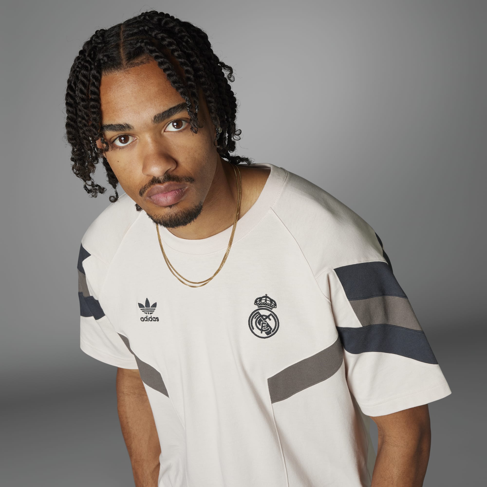 Adidas Men's Real Madrid Originals Trefoil Tee