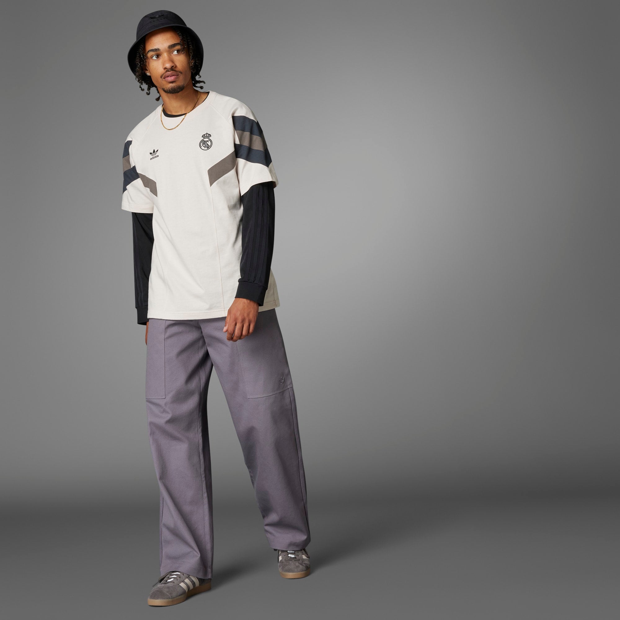 Adidas Men's Real Madrid Originals Trefoil Tee