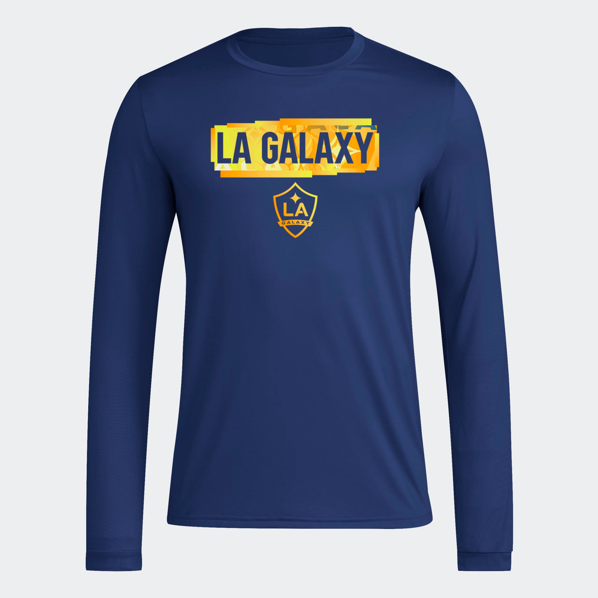 adidas LA Galaxy Men&#39;s Pregame Long Sleeve Tee