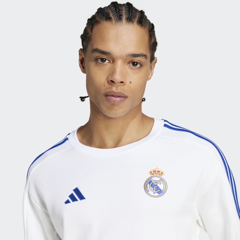 adidas Real Madrid DNA Crew Sweatshirt