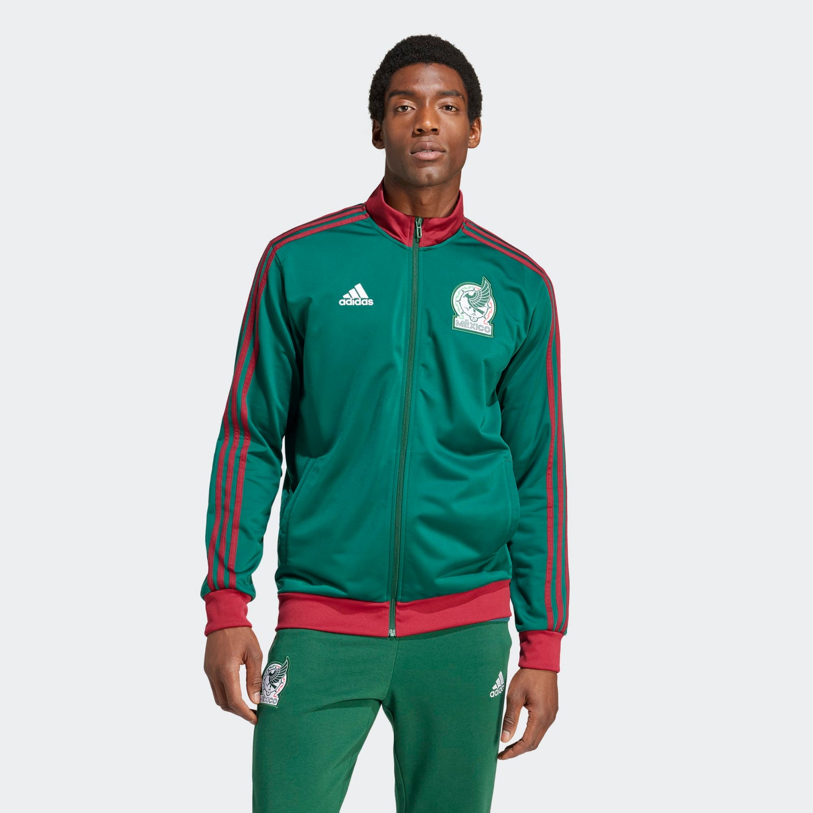 adidas Mexico Adicolor 3-Stripe DNA Track Top