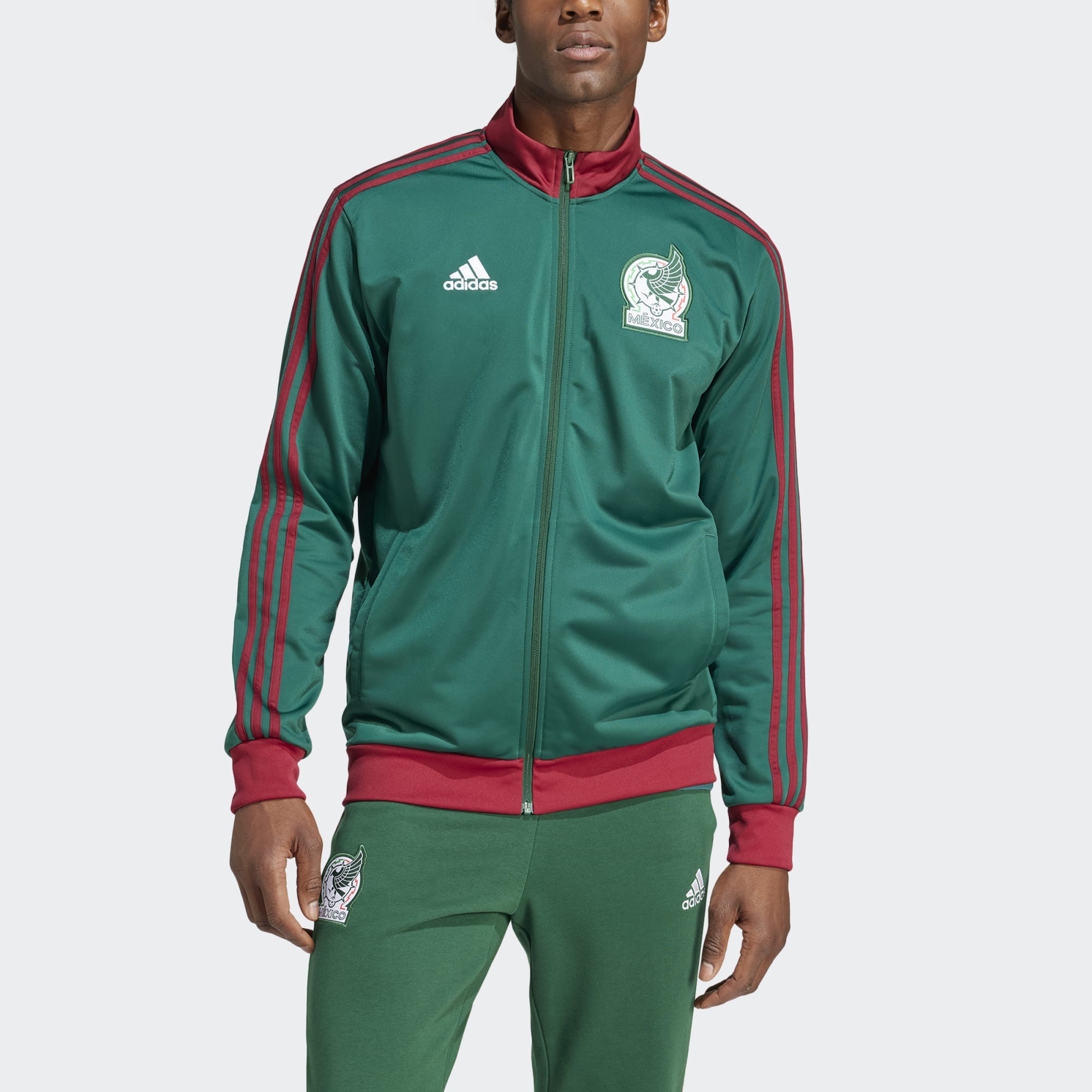 adidas Mexico Adicolor 3-Stripe DNA Track Top