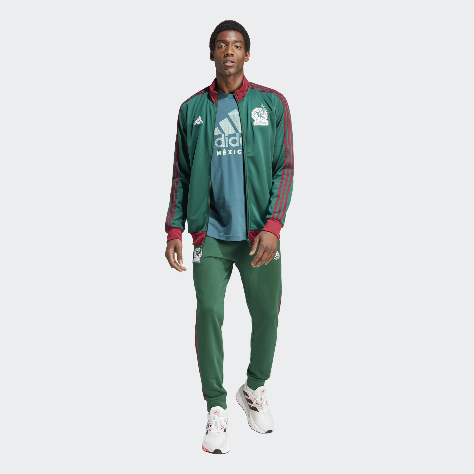 adidas Mexico Adicolor 3-Stripe DNA Track Top