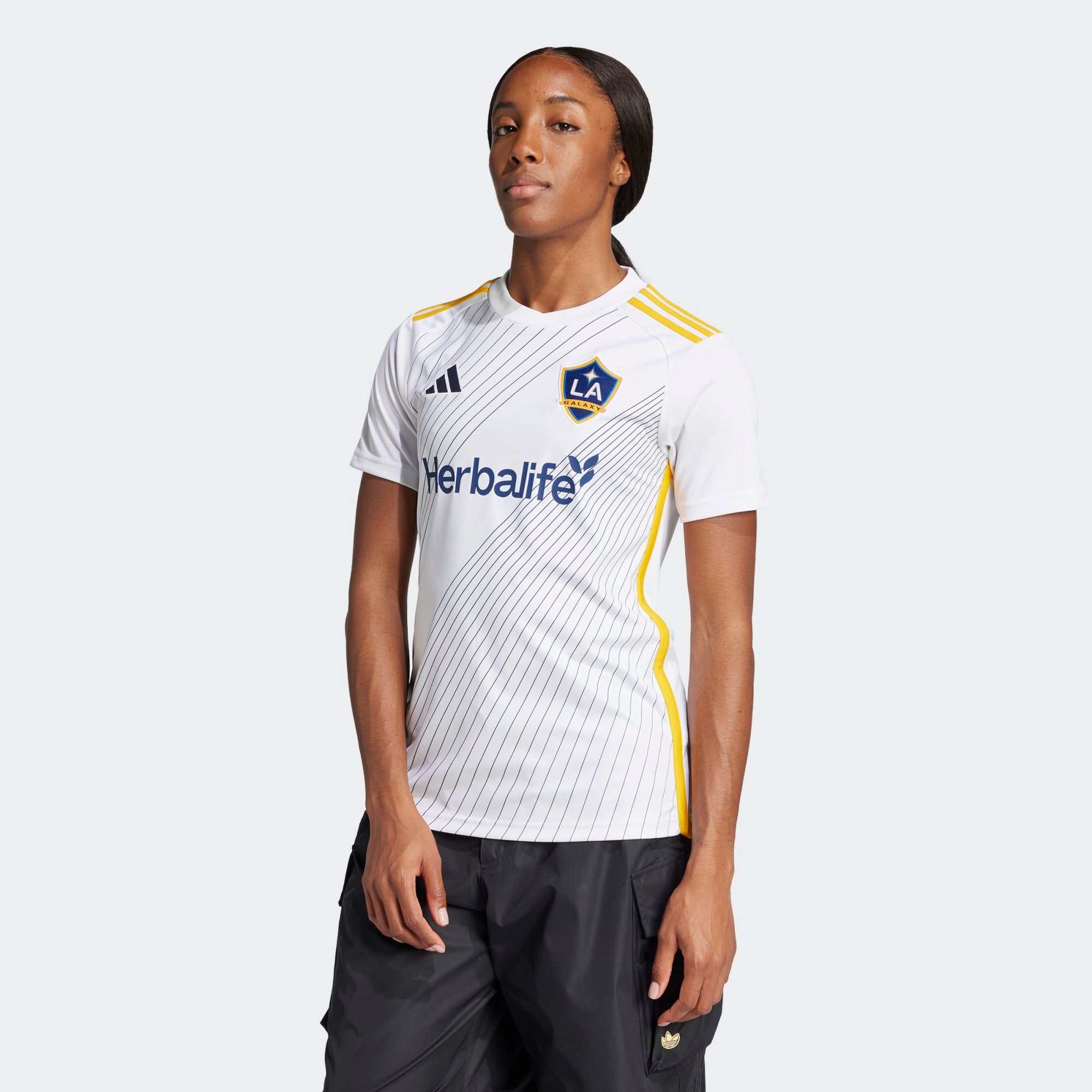 adidas LA Galaxy 2025 Official Women's Home Jersey