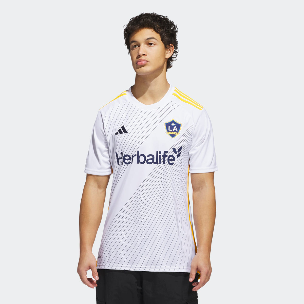 adidas LA Galaxy 24-25 Home Stadium Jersey - Men&#39;s