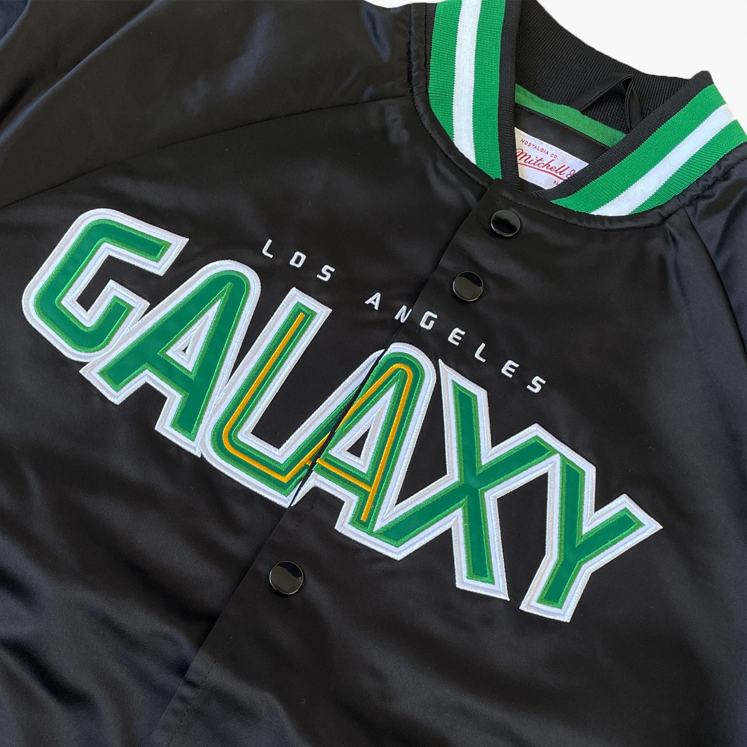 Mitchell and Ness LA Galaxy Lightweight Satin Jacket