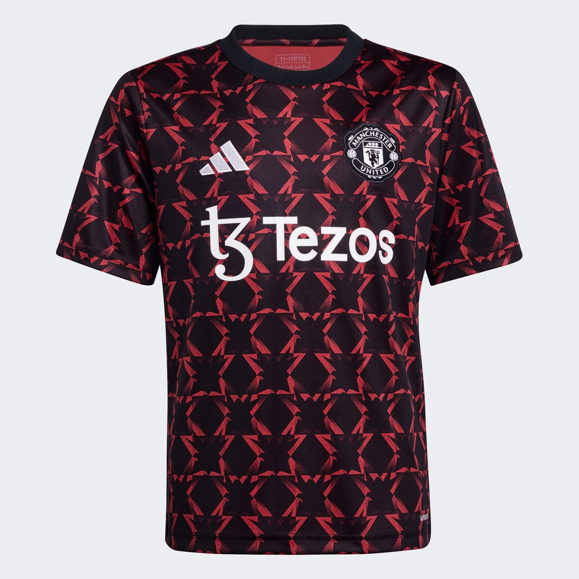 adidas MANCHESTER UNITED PRE-MATCH JERSEY KIDS