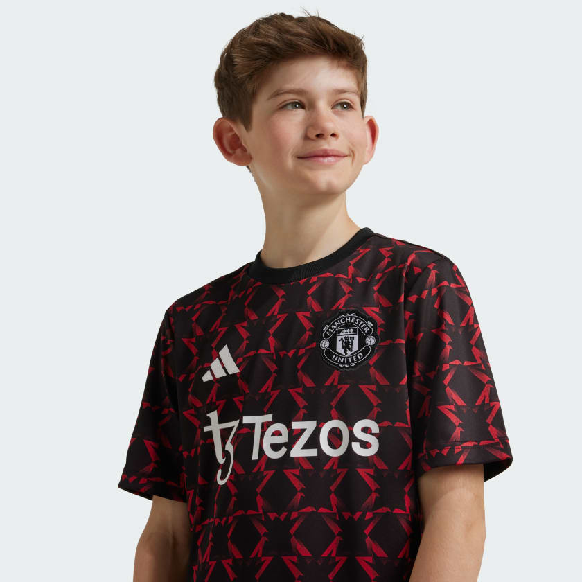 adidas MANCHESTER UNITED PRE-MATCH JERSEY KIDS