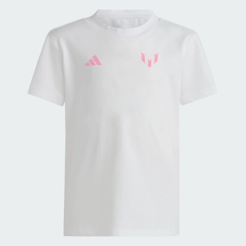 adidas Messi Name and Number Kids Fresh Tee