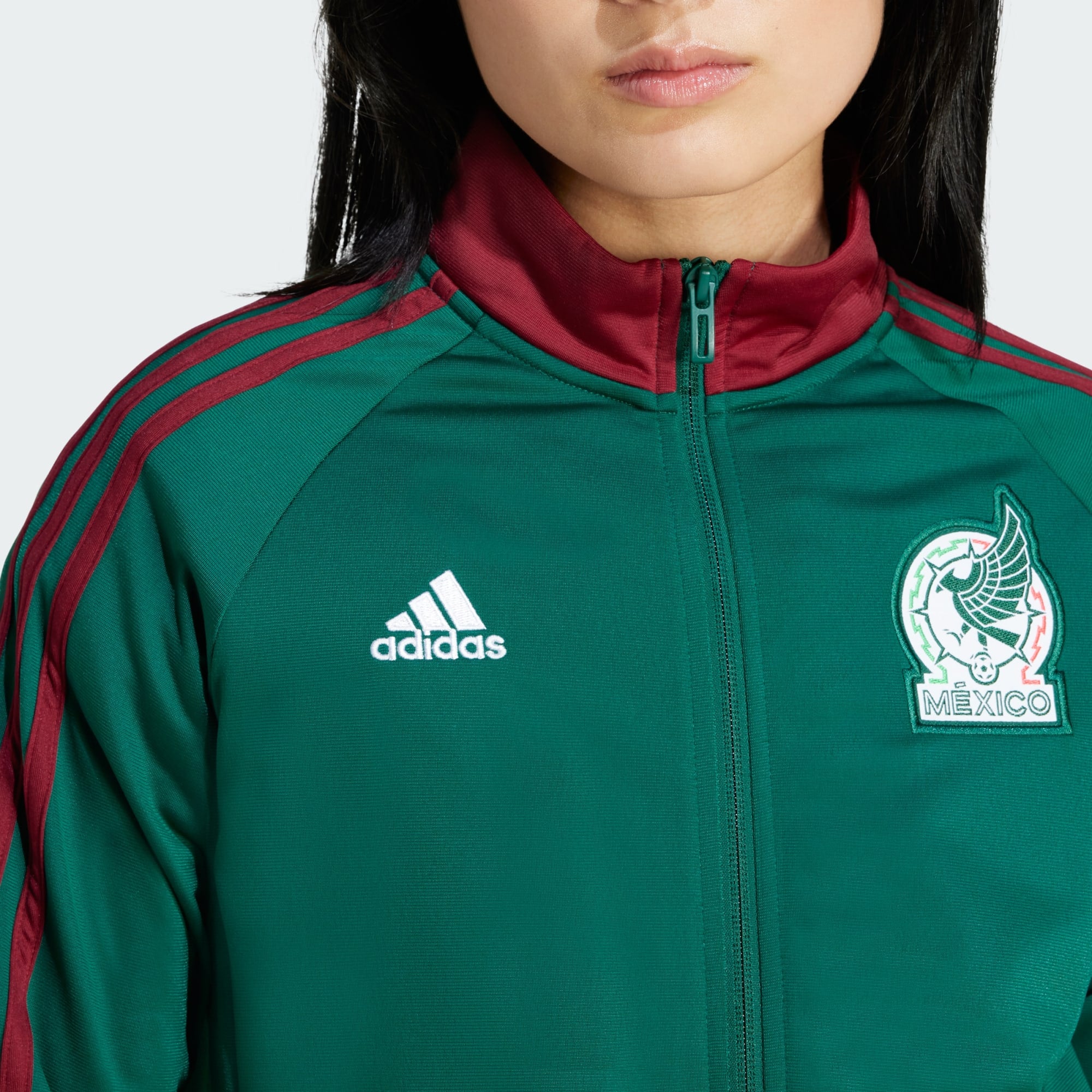 Adidas 2023 24 Mexico Women s DNA Track Top Jacket S