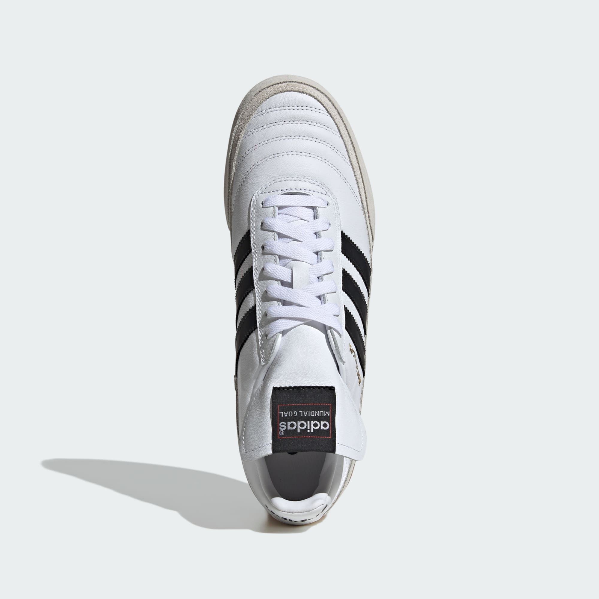 Adidas Mundial Goal Indoor Soccer Shoes - White/Black