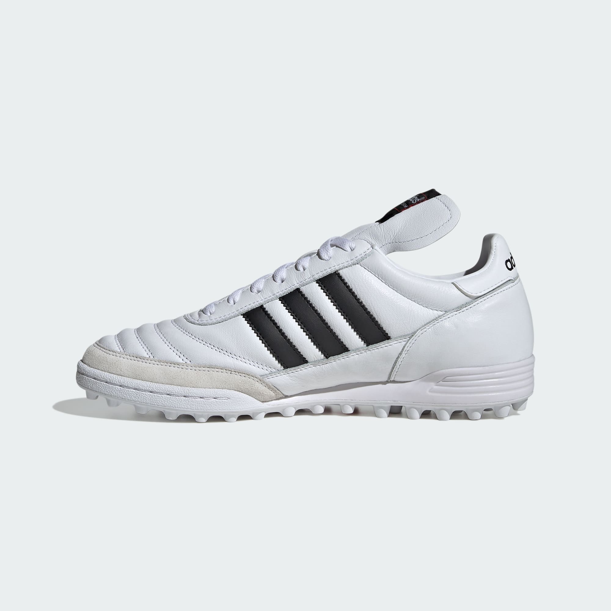 Adidas Mundial Team Turf Soccer Shoes - White/Black - ID4053-ADIDAS by adidas | Available at Niky's Sports