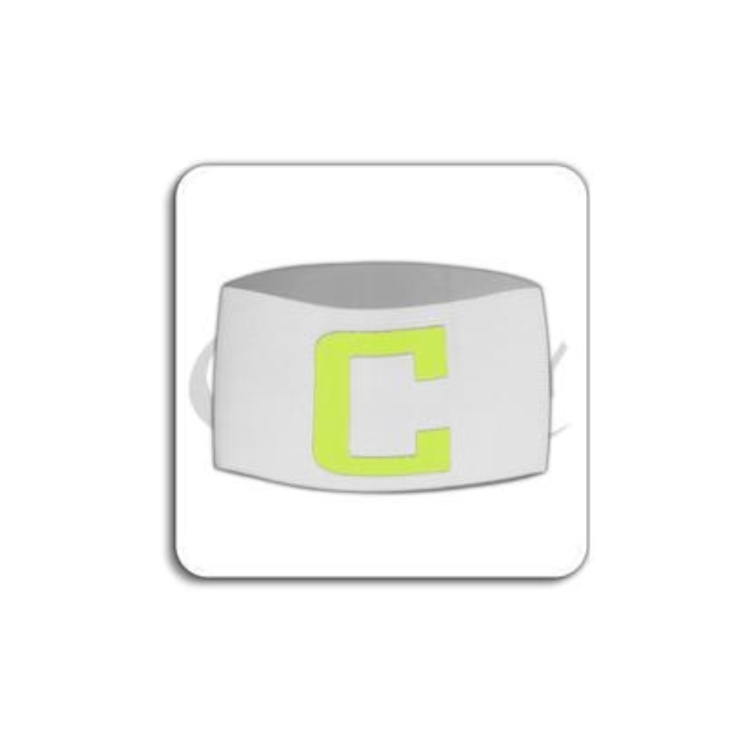 Captain Arm Band White/Neon