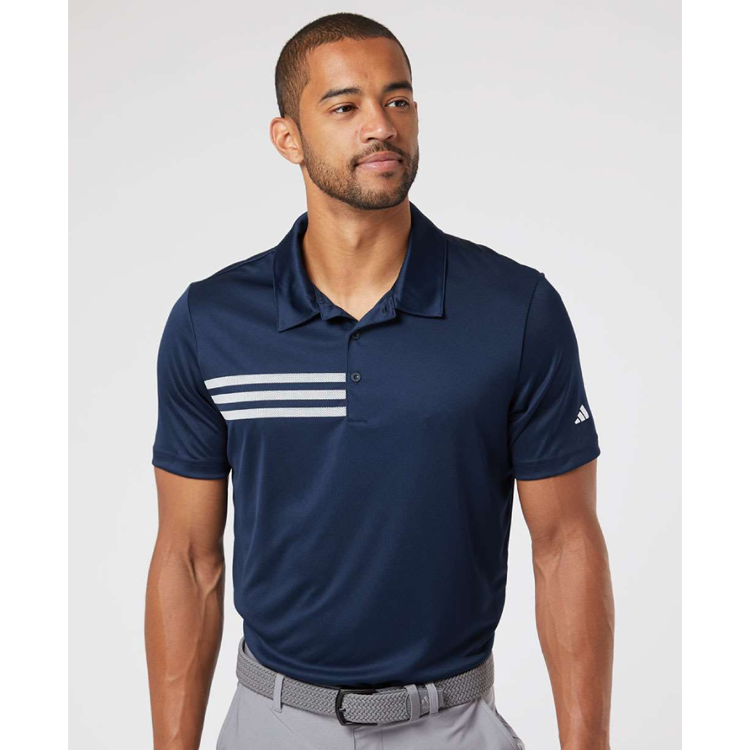 adidas 3-Stripes Chest Polo - Navy