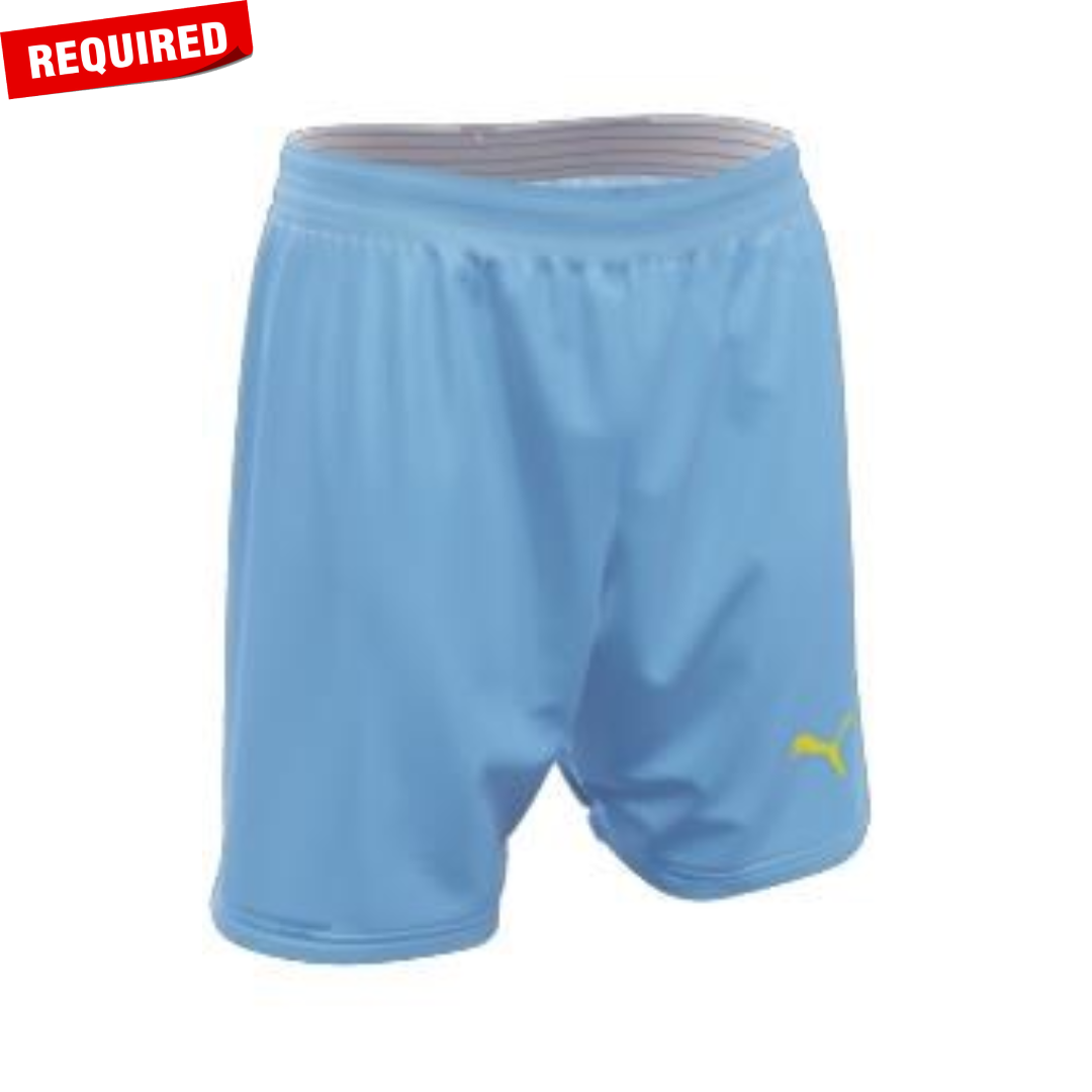 Puma SC Blues Boys Custom Home Shorts - Light Blue - REQUIRED