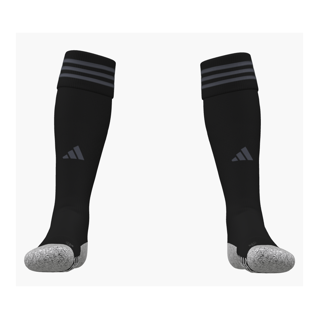 adidas Boca OC EA Custom Sock - Black - Niky's Sports