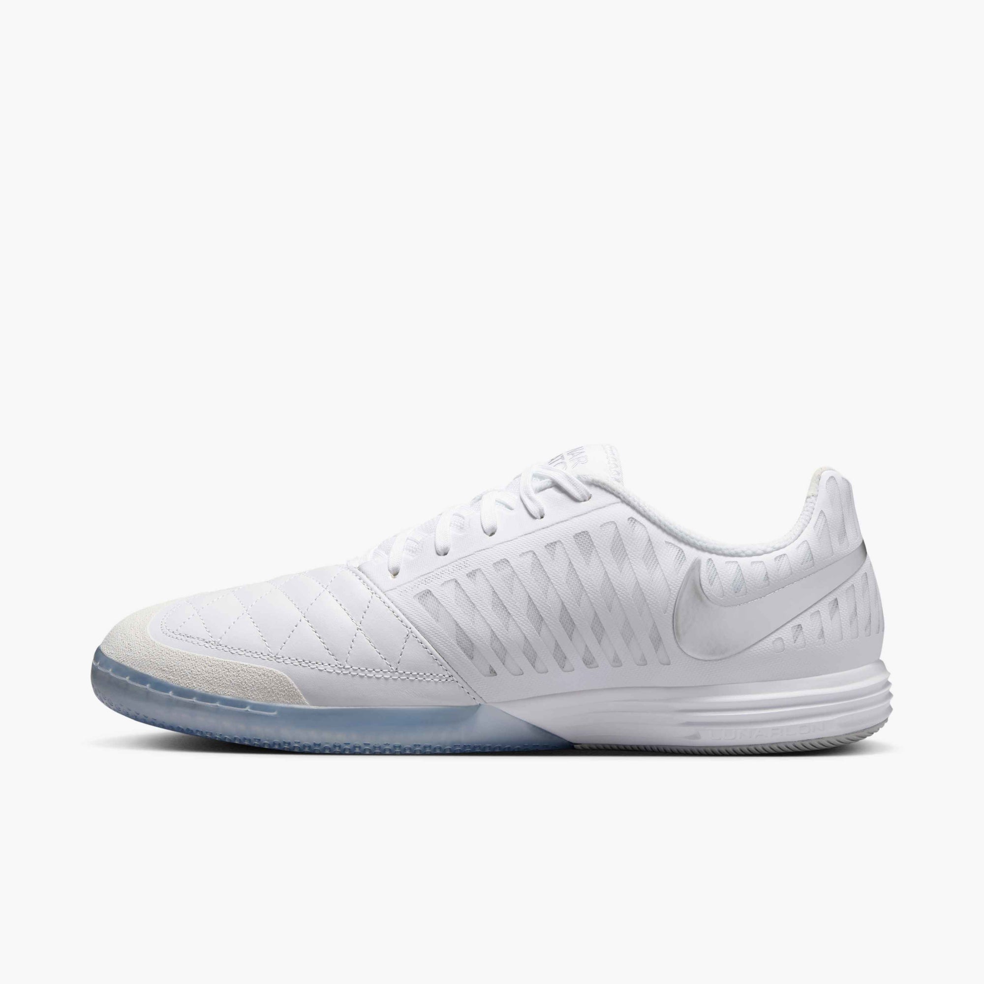 Nike Lunargato II Indoor/Court Soccer Shoes - White/Black