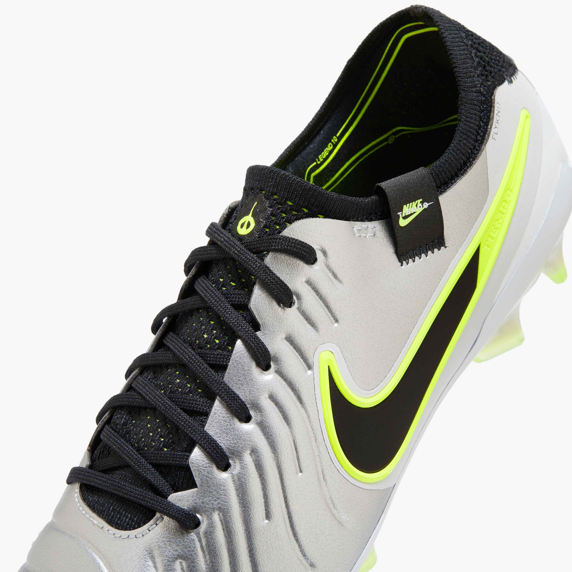 Nike Tiempo Legend 10 Elite FG Soccer Cleats - Mad Voltage Pack - DV4328-001-NIKE by Nike | Available at Niky's Sports