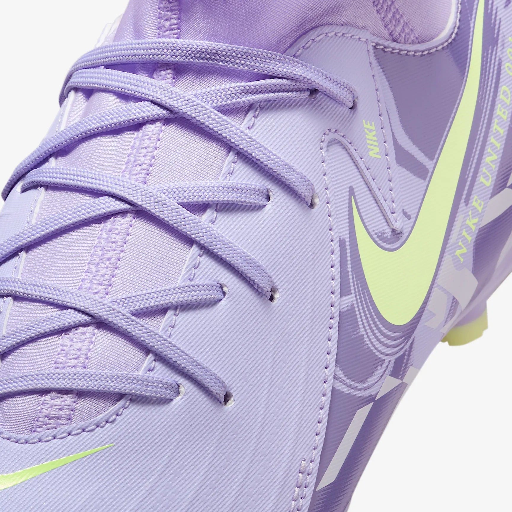 Nike United Jr. Phantom Luna 2 Academy FG Kids' Soccer Cleats – Purple Agate - HF1582-500-NIKE by Nike | Available at Niky's Sports