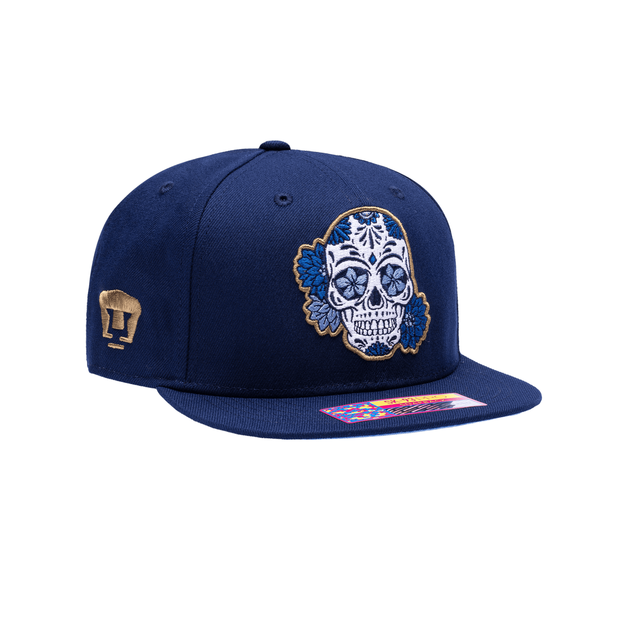 Fan Ink PUMAS UNAM ¿ME DA MI CALAVERITA? SNAPBACK HAT - PUM-2093-5685-FAN INK by Fan Ink | Available at Niky's Sports