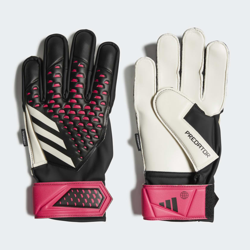 adidas Men's Predator Match Fingersave Goalkeeper Gloves Sapphire Edge –  Azteca Soccer