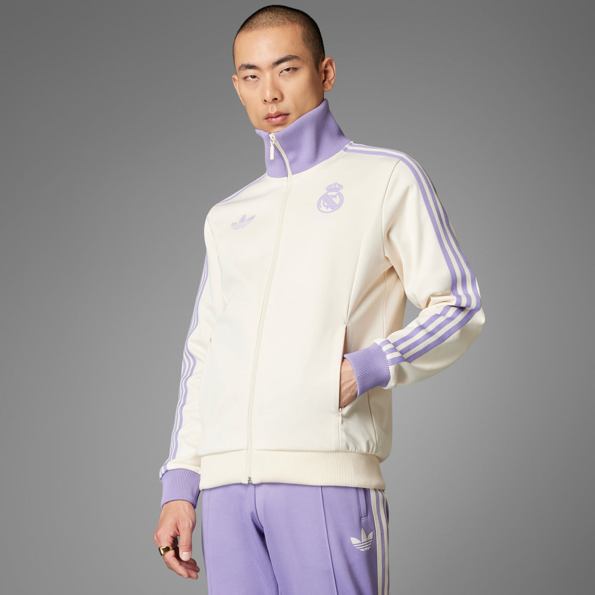 adidas Real Madrid Track Top - IY0058-ADIDAS by adidas | Available at Niky&#39;s Sports