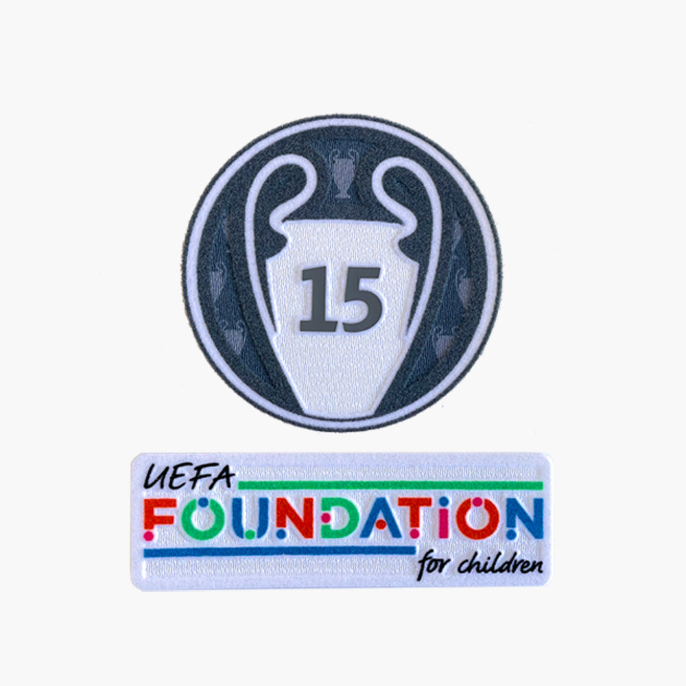 Sporting ID UEFA Champions League Sleeve Badges for Real Madrid 15