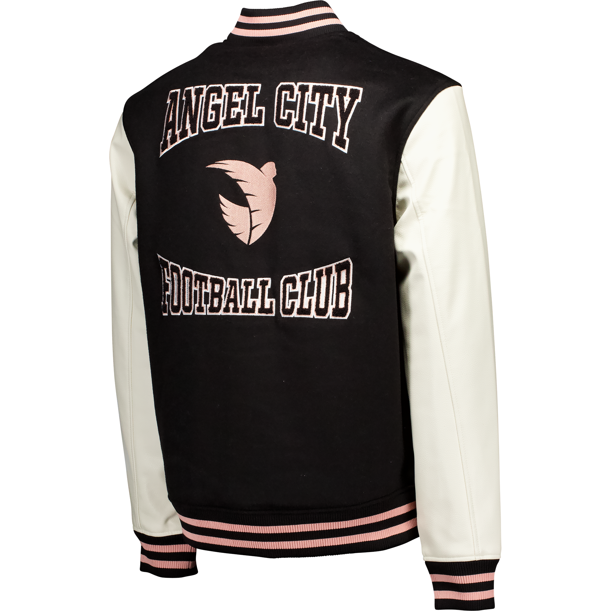 Sport Design Sweden Angel City FC Varsity Wool Jacket - OW3029-SPORT DESIGN SW by Sport Design Sw | Available at Niky's Sports