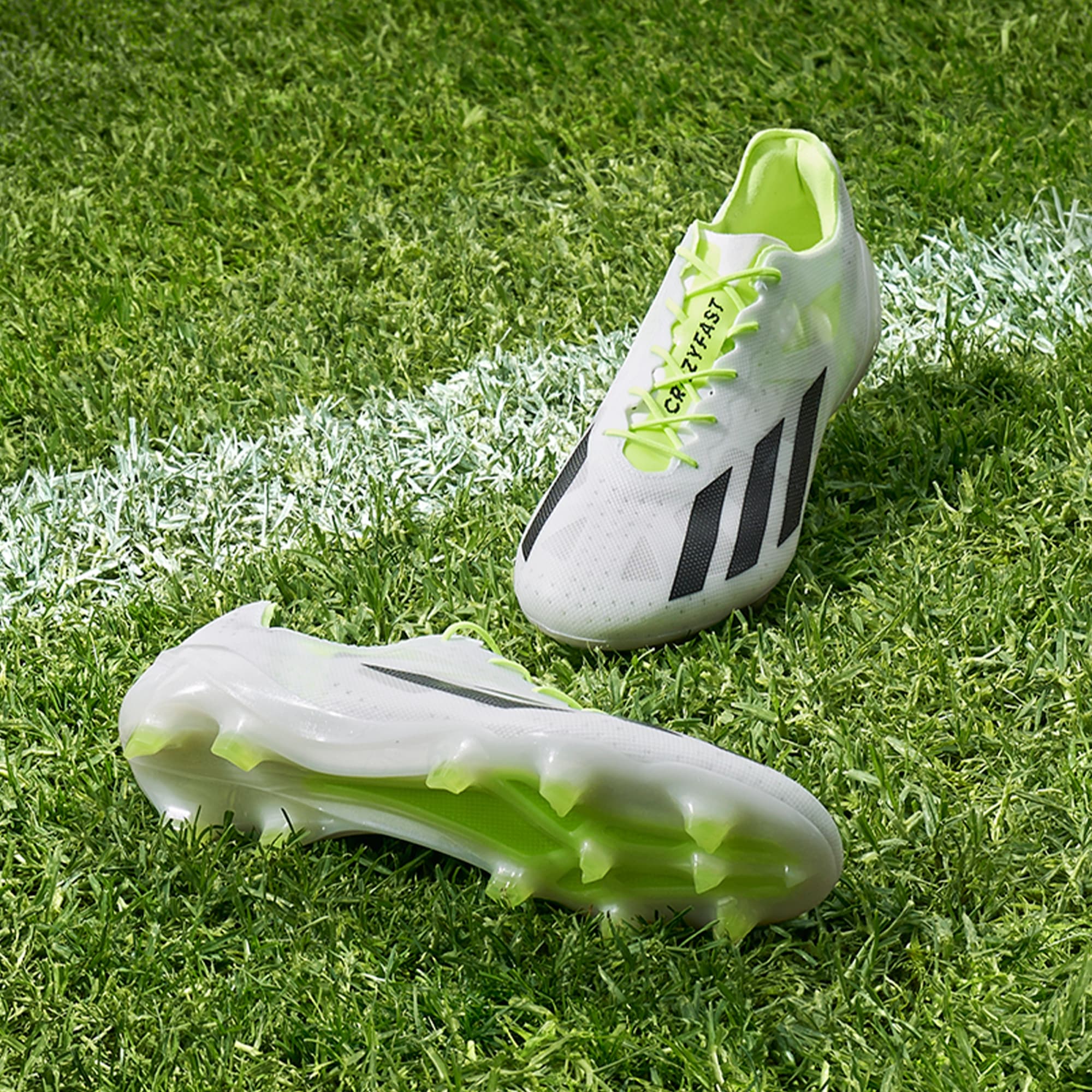 adidas X CRAZYFAST+ FirmGround Soccer Cleats