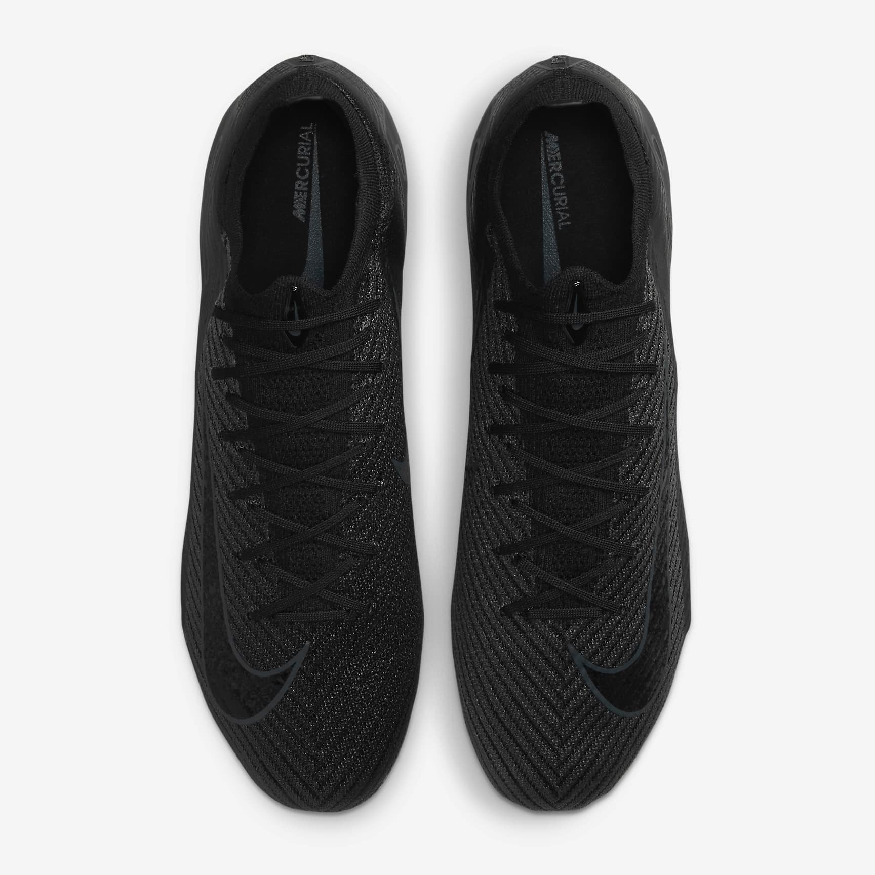 Nike Mercurial Vapor Elite Air Zoom Soccer Cleats - Black/Deep Jungle - FQ1457-002-NIKE by Nike | Available at Niky's Sports