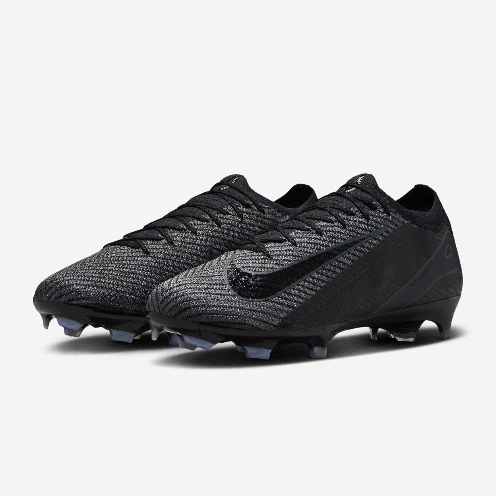 Nike Mercurial Vapor Elite Air Zoom Soccer Cleats - Black/Deep Jungle