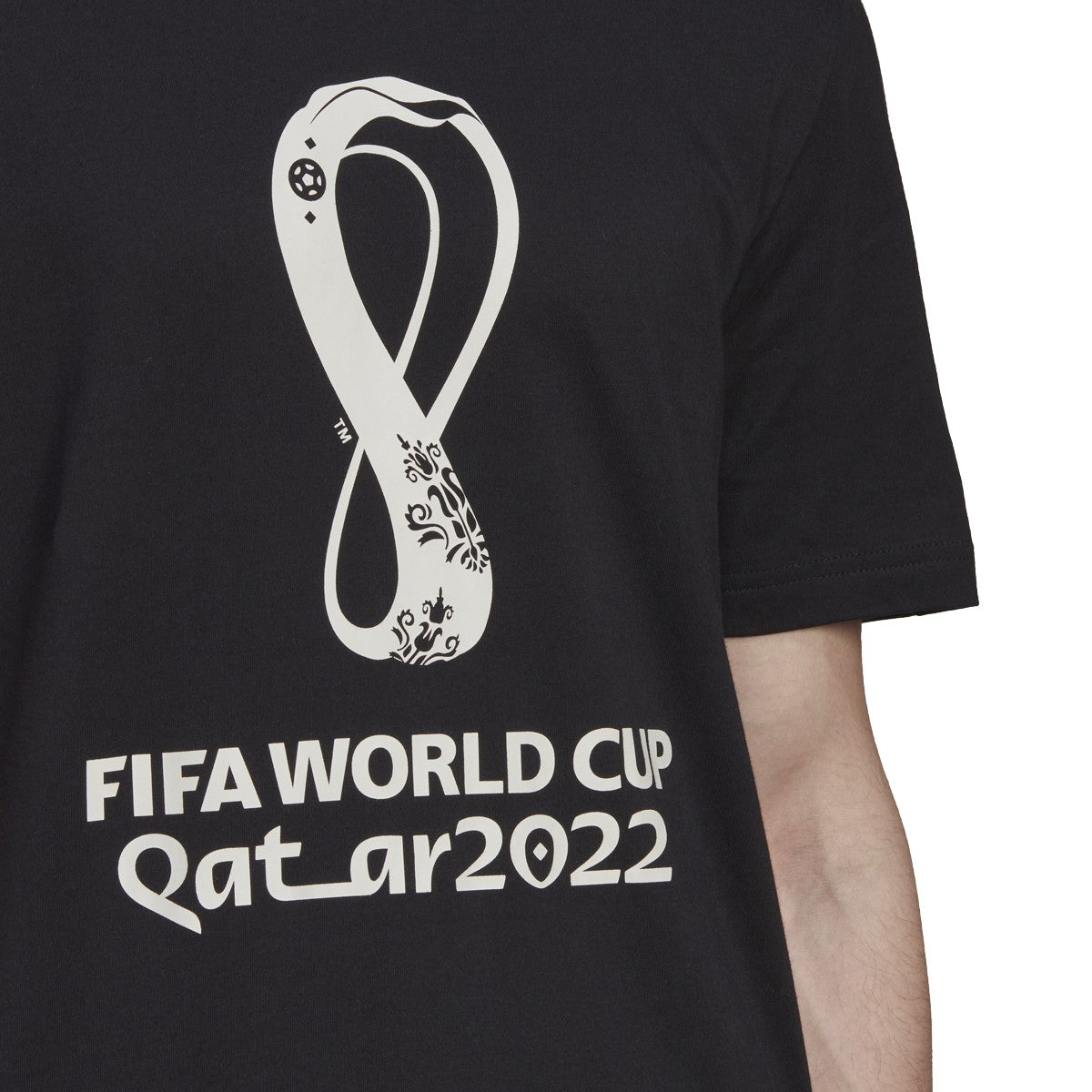 ADIDAS MEN'S WORLD CUP 2022 OFFICIAL EMBLEM TEE