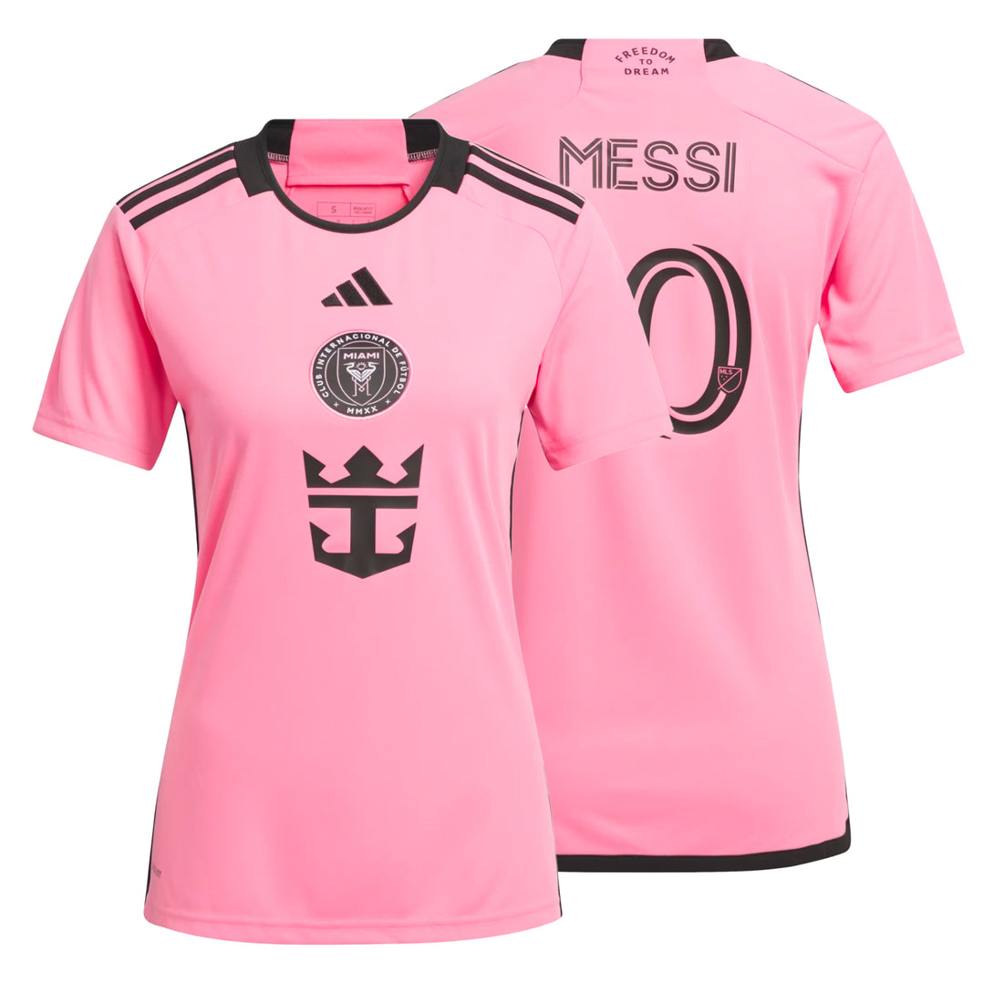 adidas Inter Miami CF Home Messi #10 Women's Jersey 24/25