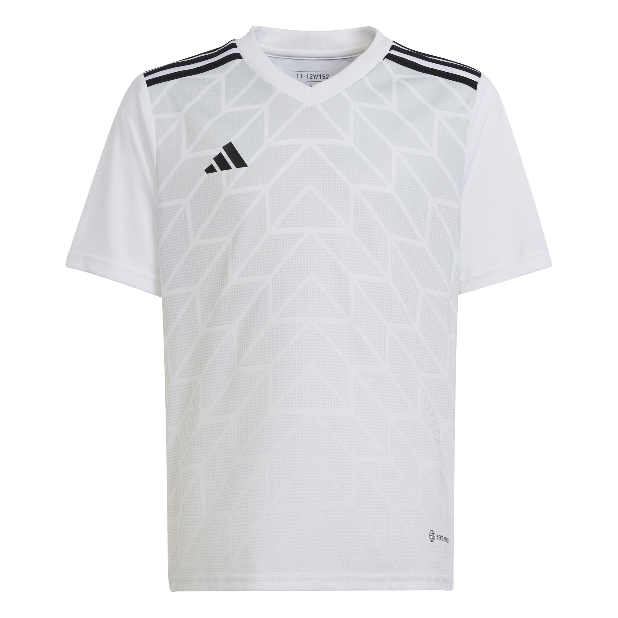 adidas Team Icon 23 Youth Soccer Jersey - White