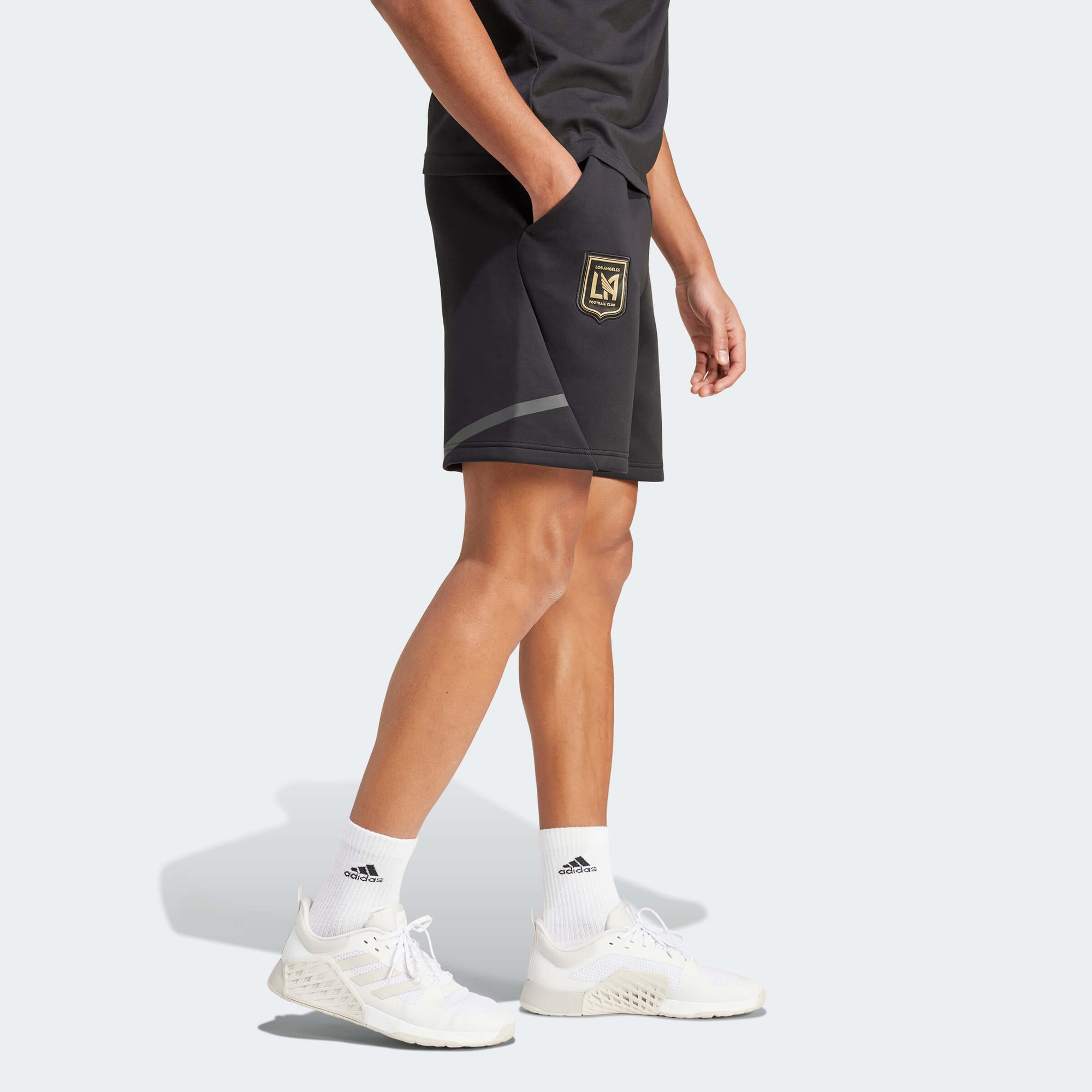 adidas LAFC Men's Travel Shorts - IQ0716-ADIDAS by adidas | Available at Niky's Sports