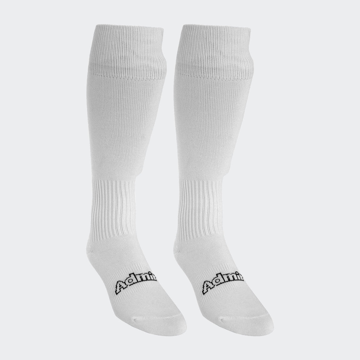 admiral TOURNEY II SOCKS - WHITE/BLACK - 3700-WHT-JUNIOR-ADMIRAL by Admiral | Available at Niky&#39;s Sports