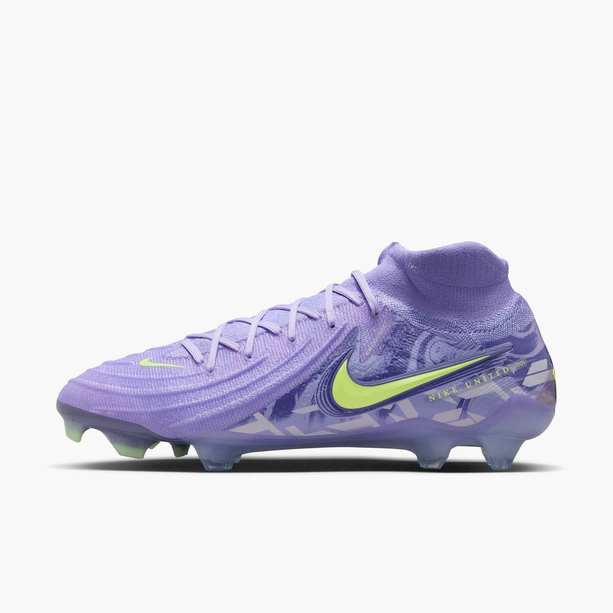 Nike United Phantom Luna 2 Elite FG High-Top Soccer Cleats - HF1600-500-NIKE by Nike | Available at Niky&#39;s Sports