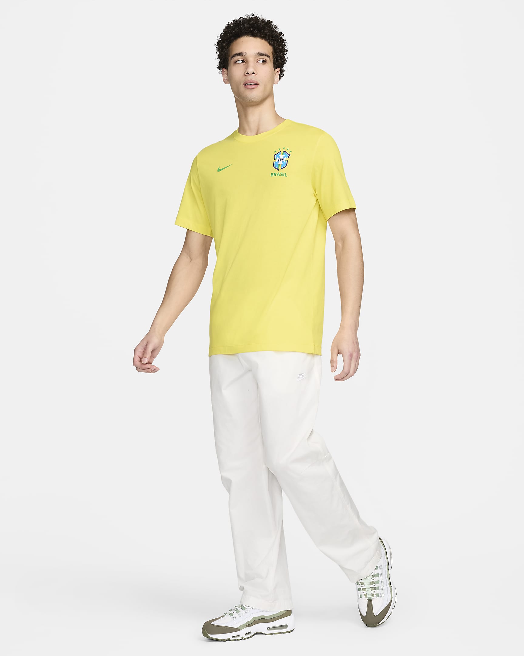 Nike Brazil Essential Men's Nike Soccer T-Shirt