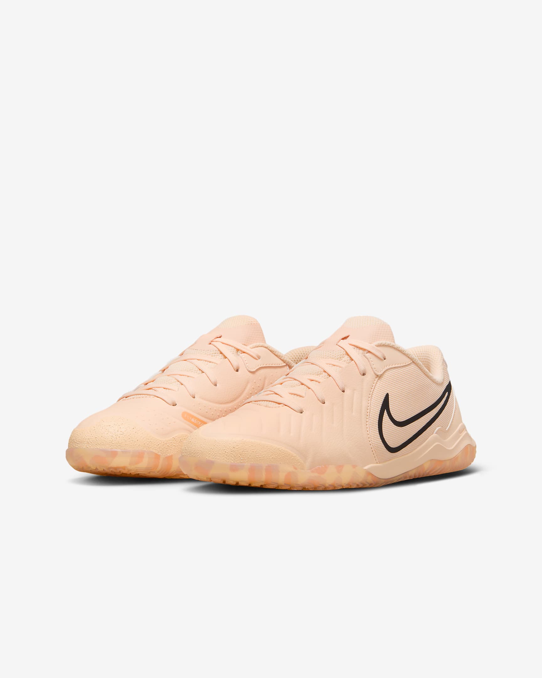 Nike Youth Tiempo Legend Indoor Soccer Shoes Guava