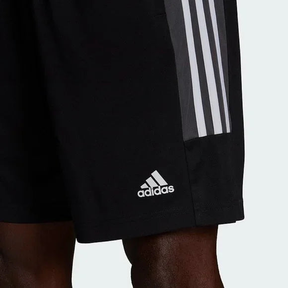 adidas Training 3 Stripes Short Black