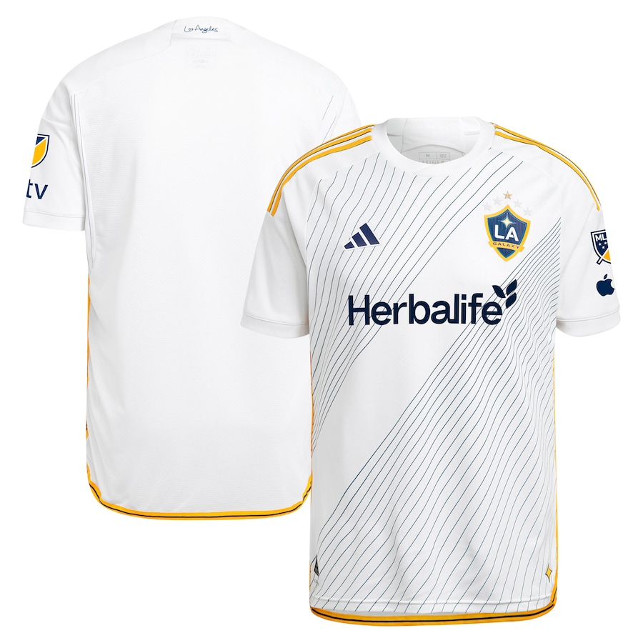 adidas LA Galaxy 2024 Authentic Player Home Jersey - Men&#39;s