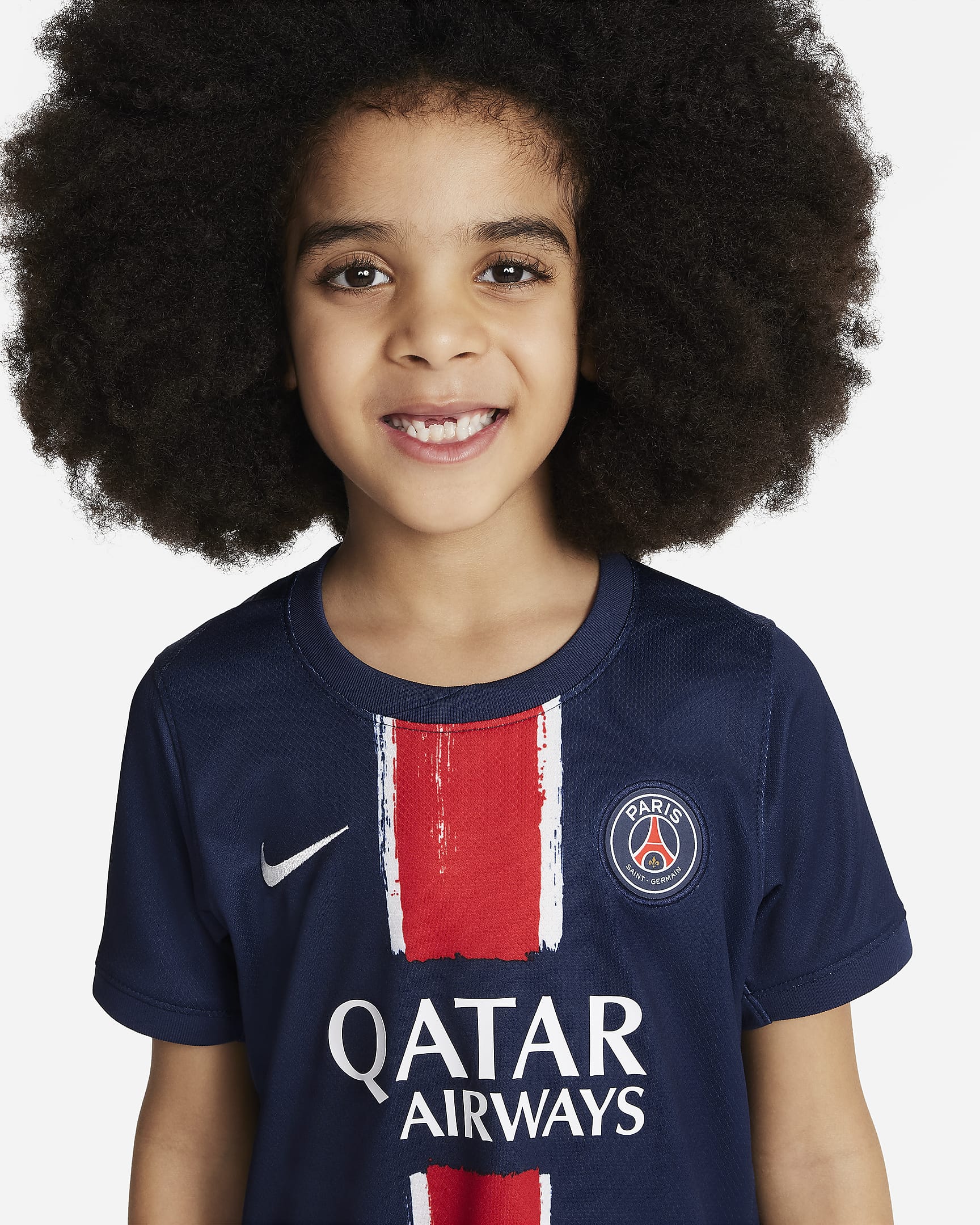 Nike 2024 25 PSG Little Kids Stadium Home Kit Multi M